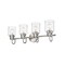 Z-Lite Kinsley 4 Light Vanity, Brushed Nickel And Clear Seeded 340-4V-BN - alternate 5